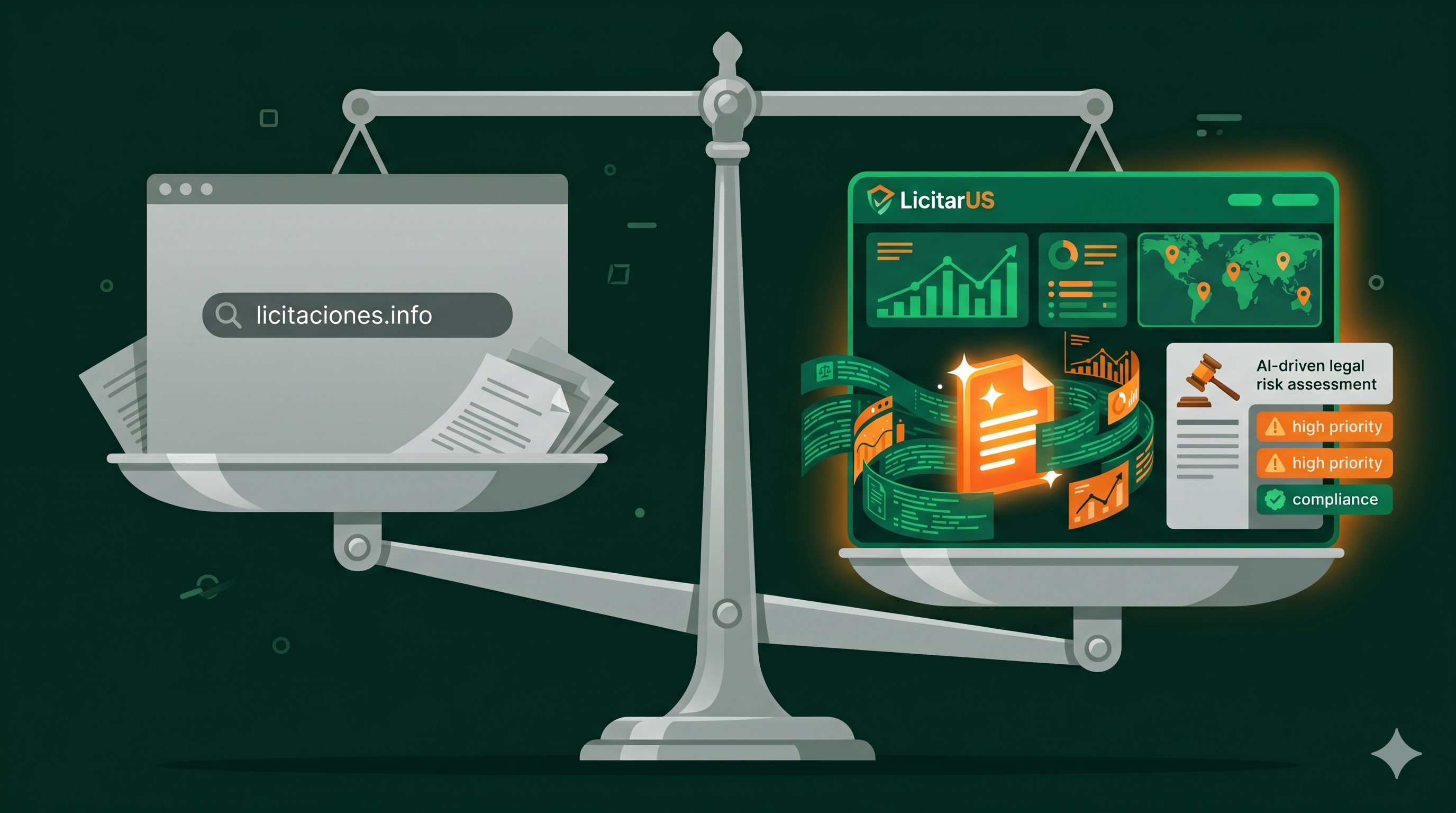LicitarUS vs licitaciones.info: por qué LicitarUS es la mejor opción para licitar en Colombia